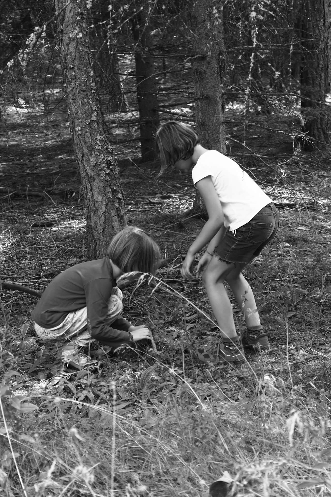 2 fillettes en vacances au Club enfants du Val d'Arc